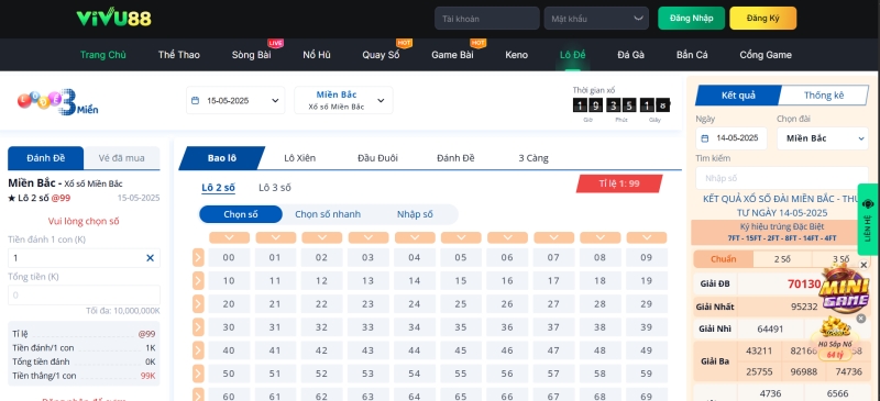 VIVU88 – Nhà cái trực tuyến hàng đầu Châu Á