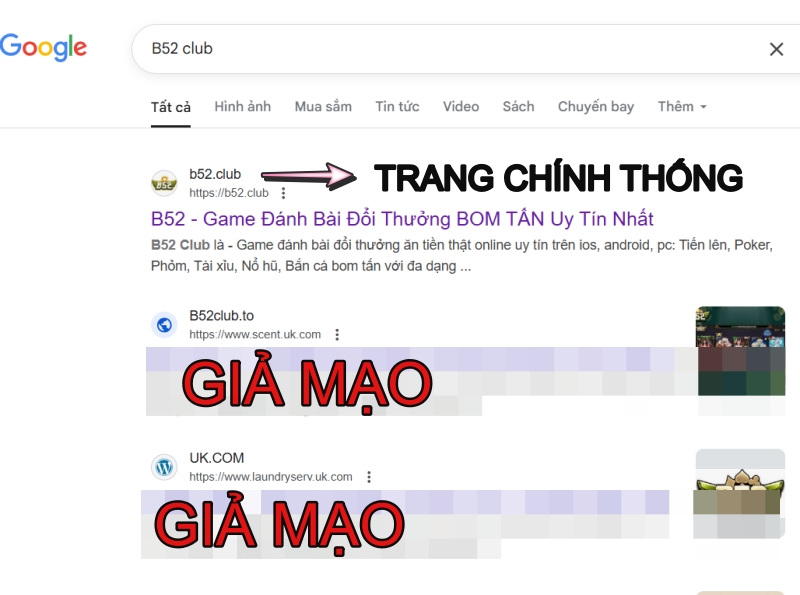 Cách phân biệt nền tảng cá cược B52 Club thật và giả